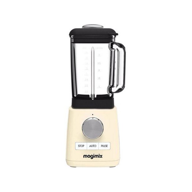 Magimix 1.8 litre blender with large capacity, heat resistant glass jar