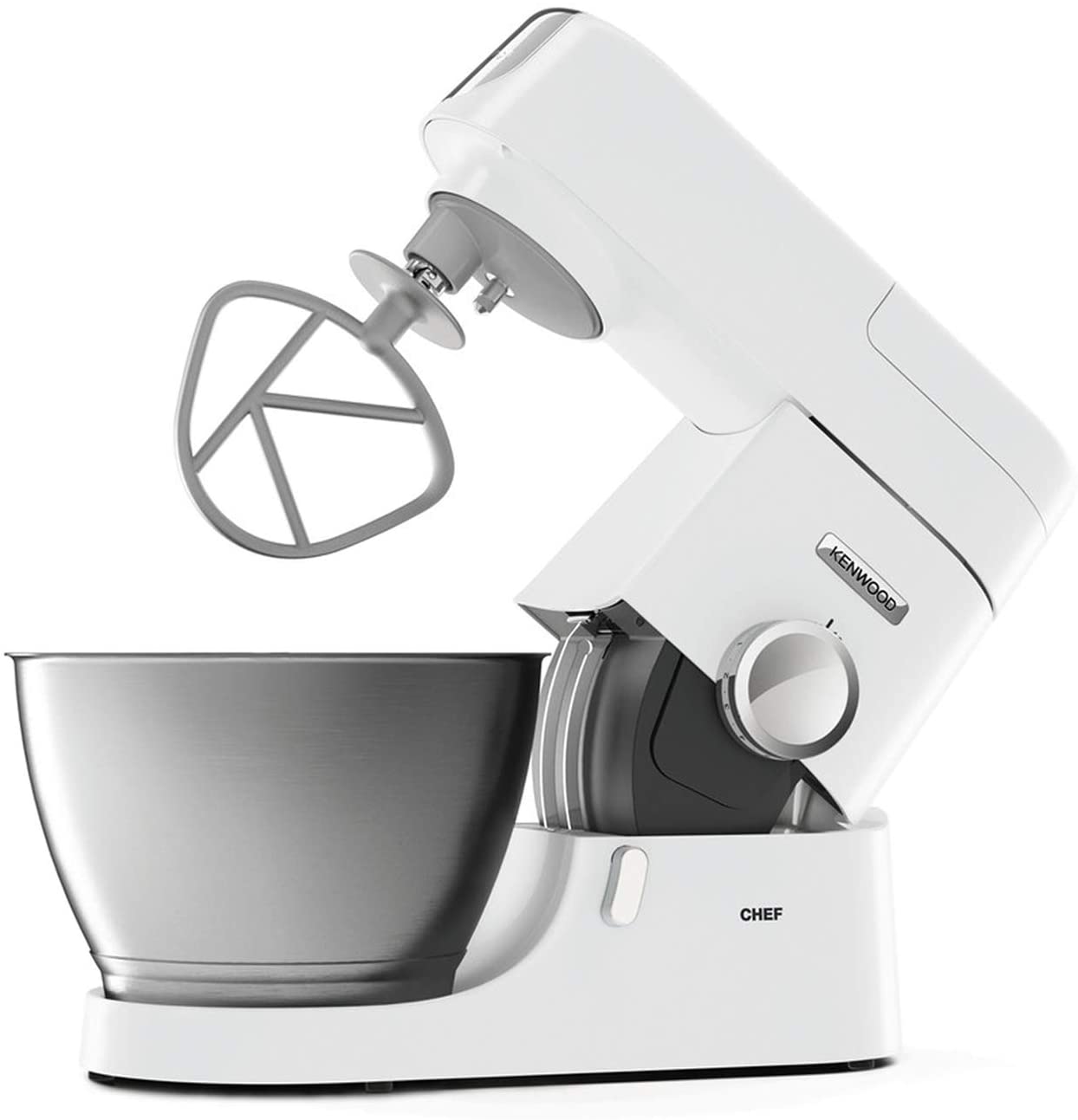 Kenwood Chef KVC3100 Stand Mixer Stylish food mixer in white with K
