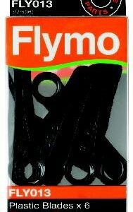 Plastic Blades: Flymo FLY013 Pack of 6 Minimo plastic clip on cutters Genuine: Minimo E25, E30, Minimo Plus XE: