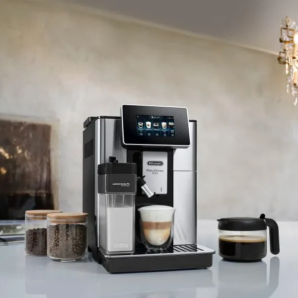 DeLonghi PrimaDonna Soul 2.2L Automatic Coffee Machine - Metal Black | ECAM610.75.MB - Image 2